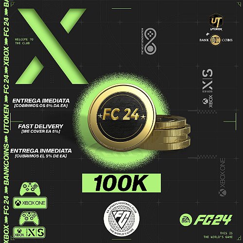 100K - FC 24 Coins Xbox One | Series X|S